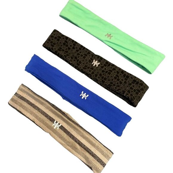 Set of 4 Kyodan Stretch Athletics Gym Sport Headbands - Picture 1 of 7